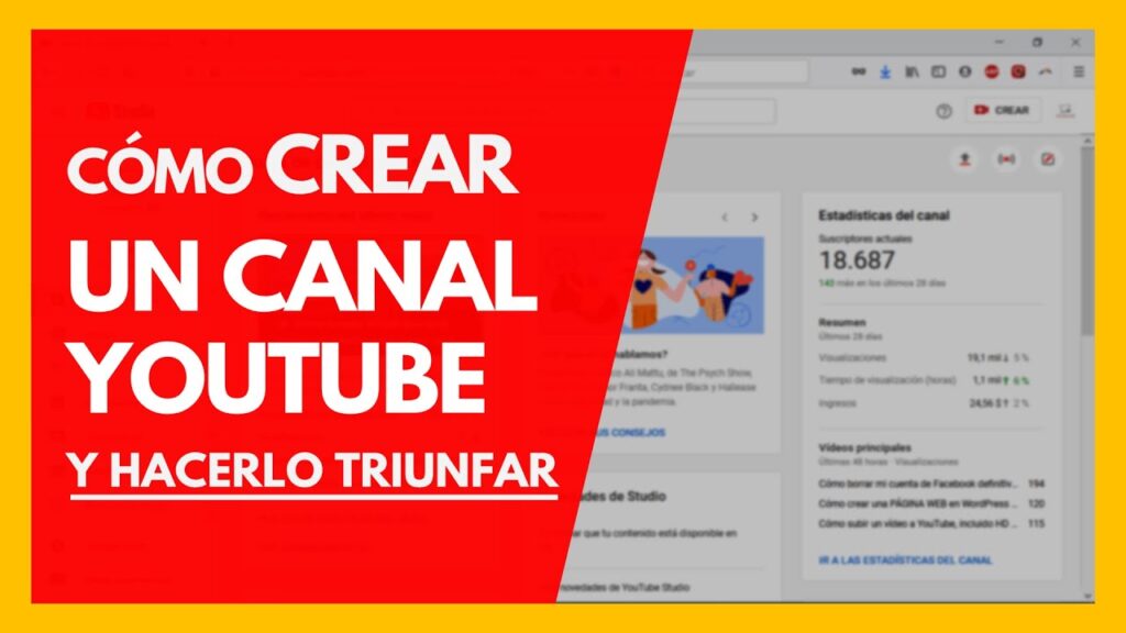 Aprende a crear un canal de YouTube y gana dinero a partir de hoy ...