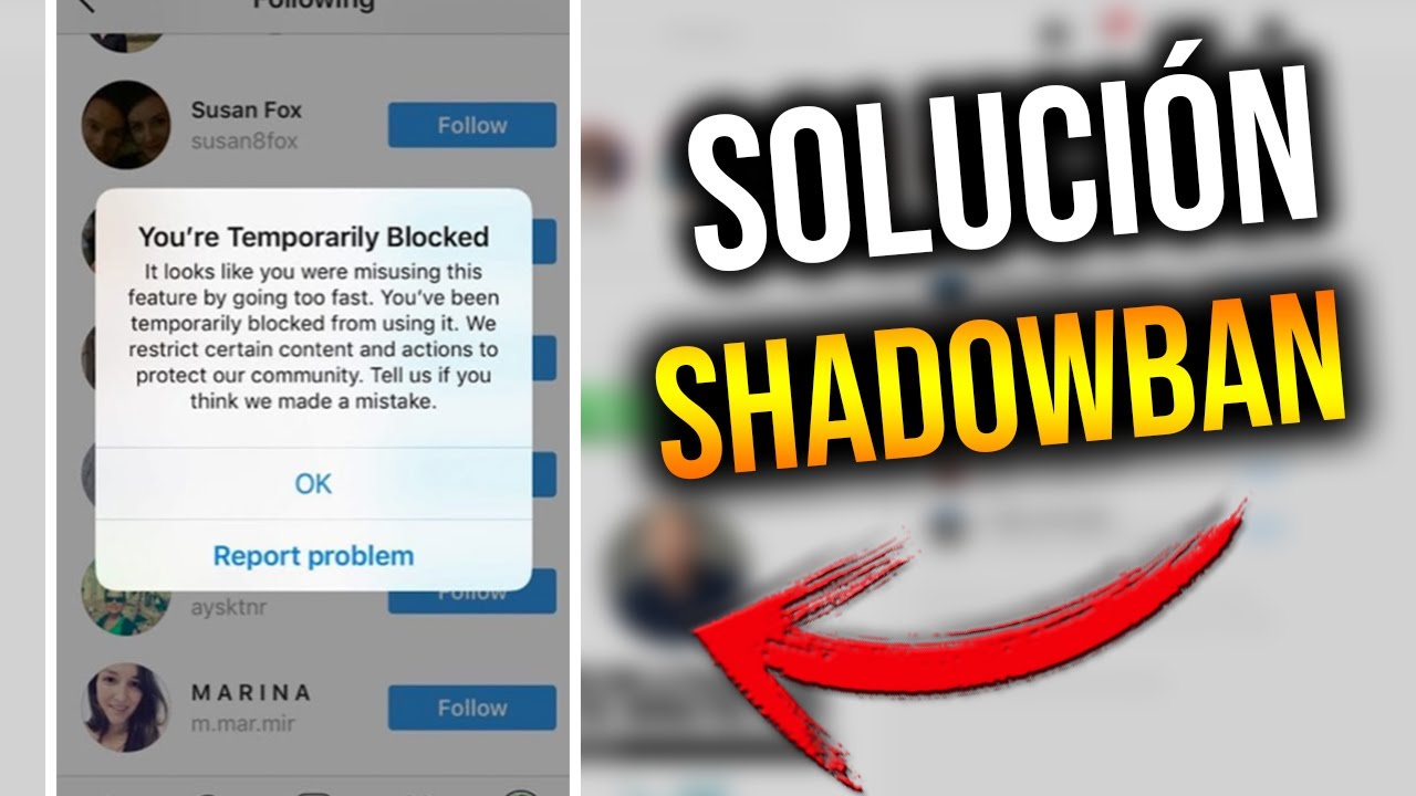 Cómo evitar el shadowban en Instagram
